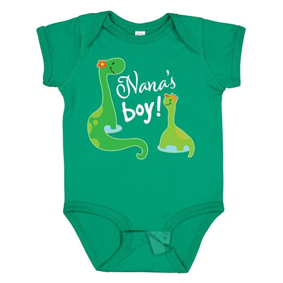 Inktastic Nanas Boy Grandson Dinosaur Boys Baby Bodysuit