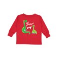 thumbnail image 1 of Inktastic Nanas Boy Grandson Dinosaur Boys Long Sleeve Toddler T-Shirt, 1 of 5