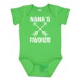 thumbnail image 1 of Inktastic Nanas Favorite Grandson Boys or Girls Baby Bodysuit, 1 of 5