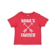 thumbnail image 1 of Inktastic Nanas Favorite Grandson Gift Boys or Girls Toddler T-Shirt, 1 of 5