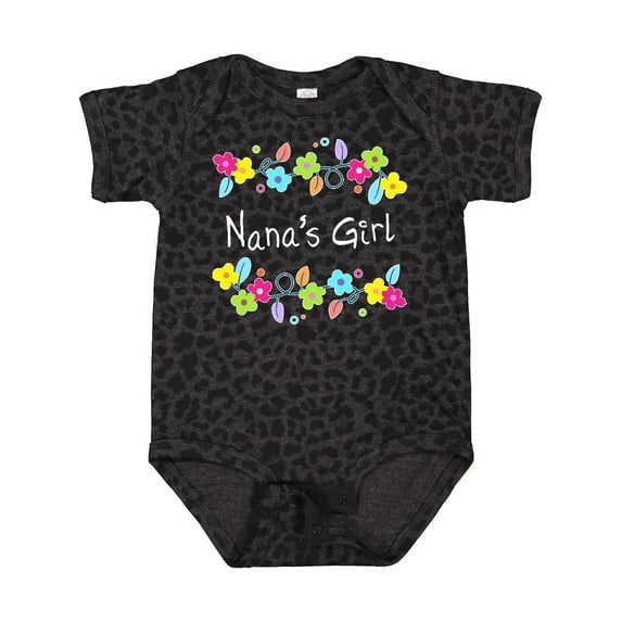 Inktastic Nanas Girl Bright Flowers Girls Baby Bodysuit