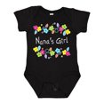 thumbnail image 1 of Inktastic Nanas Girl Bright Flowers Girls Baby Bodysuit, 1 of 5