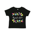 thumbnail image 1 of Inktastic Nanas Girl- Bright Flowers Girls Toddler T-Shirt, 1 of 5