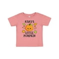 thumbnail image 1 of Inktastic Nanas Little Pumpkin with Leaves and Stars Boys or Girls Baby T-Shirt, 1 of 5