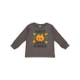 thumbnail image 1 of Inktastic Nanas Little Pumpkin with Leaves and Stars Boys or Girls Long Sleeve Toddler T-Shirt, 1 of 5