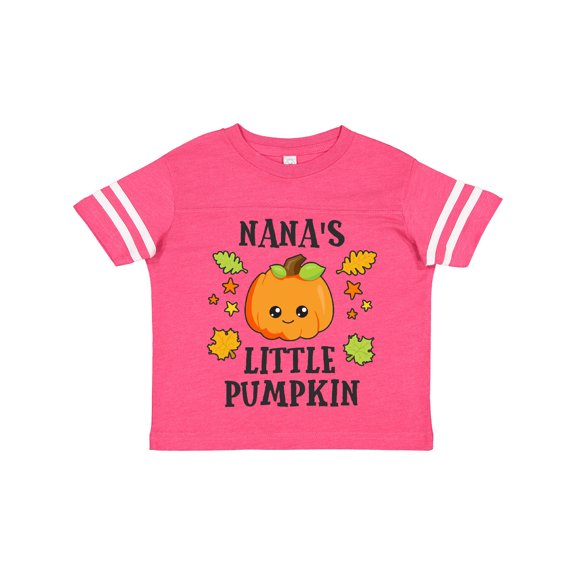 Inktastic Nanas Little Pumpkin with Leaves and Stars Boys or Girls Toddler T-Shirt