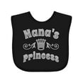 thumbnail image 1 of Inktastic Nanas Princess Granddaughter Girls Baby Bib, 1 of 4