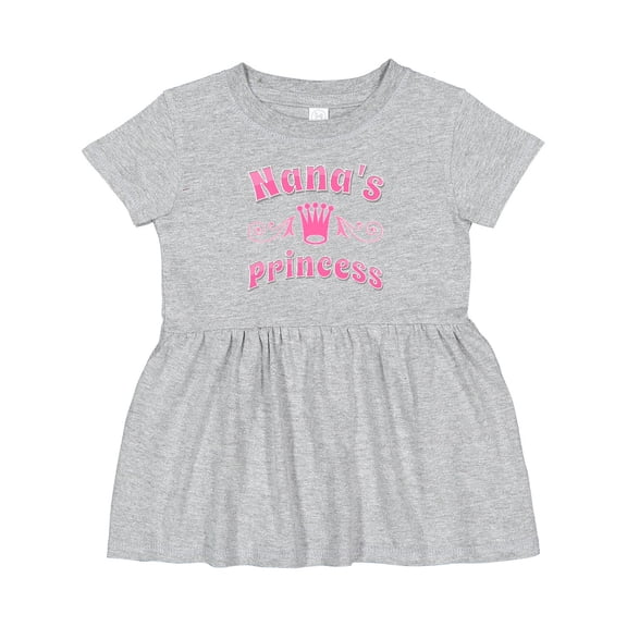 Inktastic Nanas Princess Granddaughter Girls Baby Dress