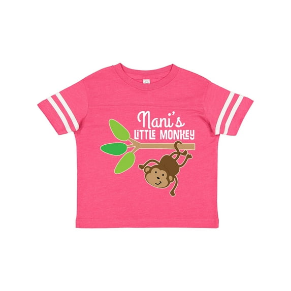 Inktastic Nani Little Monkey Grandchild Boys or Girls Toddler T-Shirt