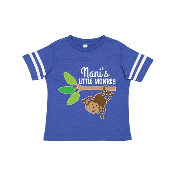 Inktastic Nani Little Monkey Grandchild Boys or Girls Toddler T-Shirt