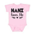 thumbnail image 1 of Inktastic Nani Loves Me Baby Clothes Girls Baby Bodysuit, 1 of 5