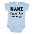thumbnail image 1 of Inktastic Nani Loves Me Baby Clothes Girls Baby Bodysuit, 1 of 5