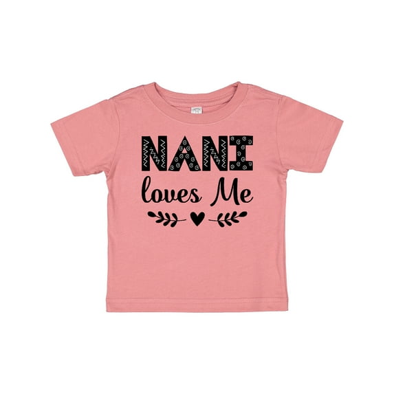 Inktastic Nani Loves Me Baby Clothes Girls Baby T-Shirt