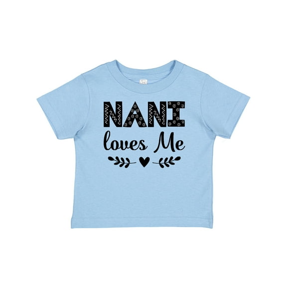 Inktastic Nani Loves Me Baby Clothes Girls Baby T-Shirt