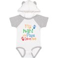 thumbnail image 1 of Inktastic Nani and Papa Love Me Boys or Girls Baby Bodysuit, 1 of 5