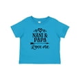 thumbnail image 1 of Inktastic Nani and Papa Love Me Boys or Girls Baby T-Shirt, 1 of 5
