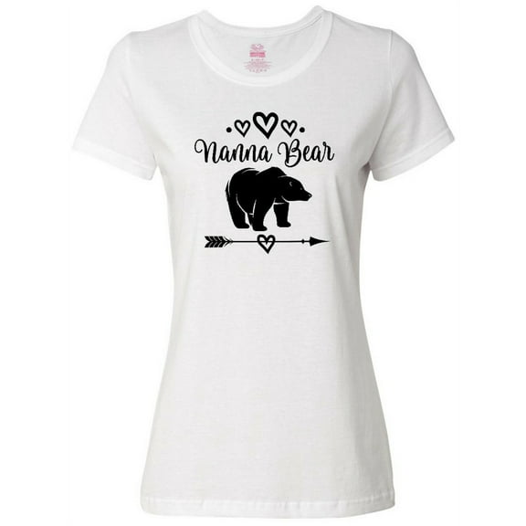 Inktastic Nanna Bear Grandma Women's T-Shirt