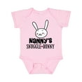 thumbnail image 1 of Inktastic Nanny Bunny Rabbit Grandchild Boys or Girls Baby Bodysuit, 1 of 5