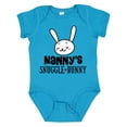 thumbnail image 1 of Inktastic Nanny Bunny Rabbit Grandchild Boys or Girls Baby Bodysuit, 1 of 5