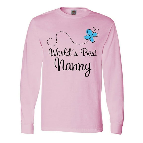 Inktastic Nanny Long Sleeve T-Shirt