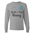 thumbnail image 1 of Inktastic Nanny Long Sleeve T-Shirt, 1 of 5