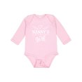 thumbnail image 1 of Inktastic Nanny Girl Granddaughter Girls Long Sleeve Baby Bodysuit, 1 of 5