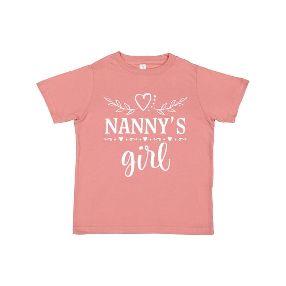 Inktastic Nanny Girl Granddaughter Girls Toddler T-Shirt