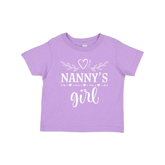 Inktastic Nanny Girl Granddaughter Girls Toddler T-Shirt