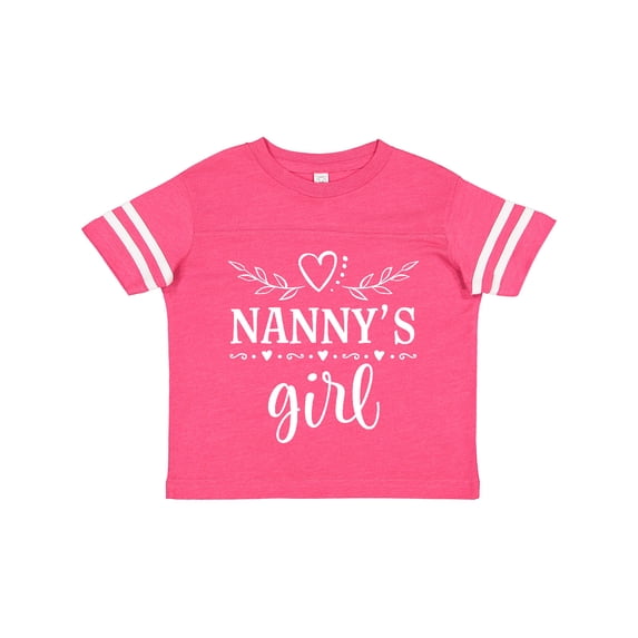 Inktastic Nanny Girl Granddaughter Girls Toddler T-Shirt