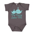 thumbnail image 1 of Inktastic Nanny Loves Me Grandchild Whale Boys or Girls Baby Bodysuit, 1 of 5