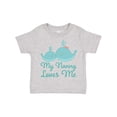 thumbnail image 1 of Inktastic Nanny Loves Me Grandchild Whale Boys or Girls Toddler T-Shirt, 1 of 5
