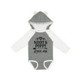 thumbnail image 1 of Inktastic Nanny and Poppy Love Me Boys or Girls Long Sleeve Baby Bodysuit, 1 of 5