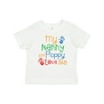 thumbnail image 1 of Inktastic Nanny and Poppy Love Me Grandkid Boys or Girls Baby T-Shirt, 1 of 5