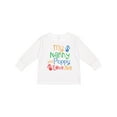thumbnail image 1 of Inktastic Nanny and Poppy Love Me Grandkid Boys or Girls Long Sleeve Toddler T-Shirt, 1 of 5