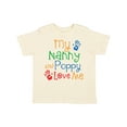 thumbnail image 1 of Inktastic Nanny and Poppy Love Me Grandkid Boys or Girls Toddler T-Shirt, 1 of 5
