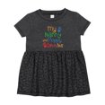 thumbnail image 1 of Inktastic Nanny and Poppy Love Me Grandkid Girls Baby Dress, 1 of 5