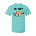 thumbnail image 1 of Inktastic Nap Champ Cute Sleeping Sloth T-Shirt, 1 of 5