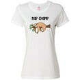 thumbnail image 1 of Inktastic Nap Champ Cute Sleeping Sloth Women's T-Shirt, 1 of 5