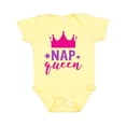 thumbnail image 1 of Inktastic Nap Queen, Crown, Stars - Pink Purple Girls Baby Bodysuit, 1 of 5