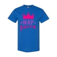 thumbnail image 1 of Inktastic Nap Queen, Princess, Crown, Stars, Sleep, Sleeping T-Shirt, 1 of 5