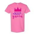 thumbnail image 1 of Inktastic Nap Queen, Princess, Crown, Stars, Sleep, Sleeping T-Shirt, 1 of 5