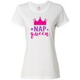 thumbnail image 1 of Inktastic Nap Queen, Princess, Crown, Stars, Sleep, Sleeping Women's T-Shirt, 1 of 5