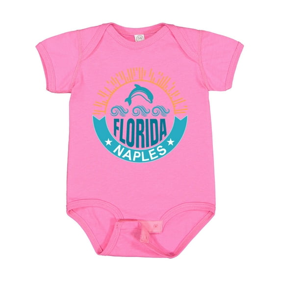 Inktastic Naples Florida Beach Vacation Boys or Girls Baby Bodysuit
