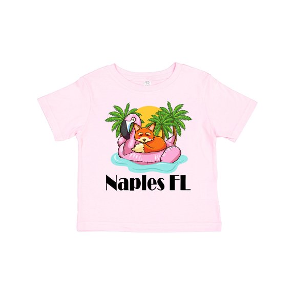 Inktastic Naples Florida Beach Vacation Boys or Girls Toddler T-Shirt