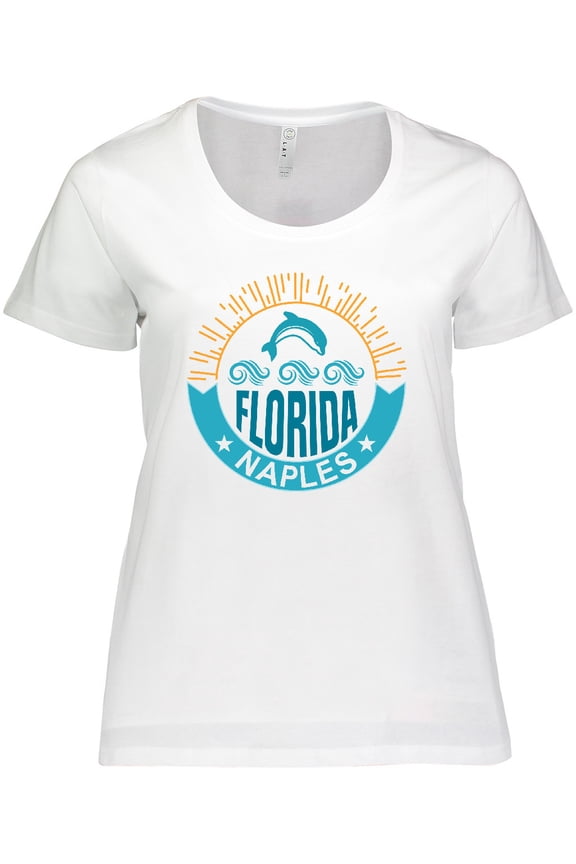 Naples Florida Beach Vacation Women's Plus Size T-Shirt