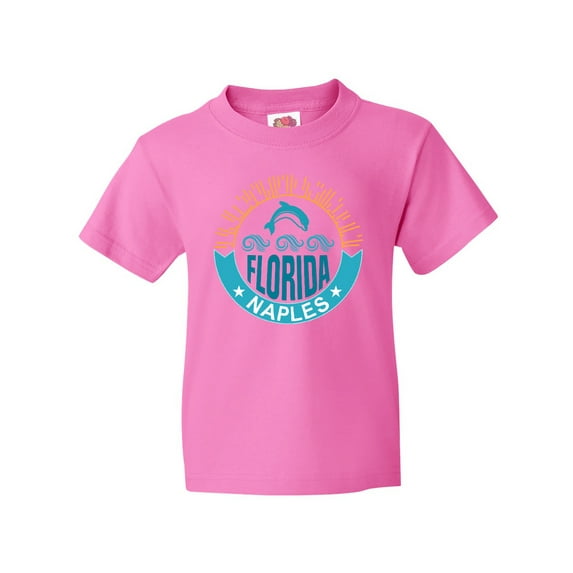 Inktastic Naples Florida Beach Vacation Youth T-Shirt