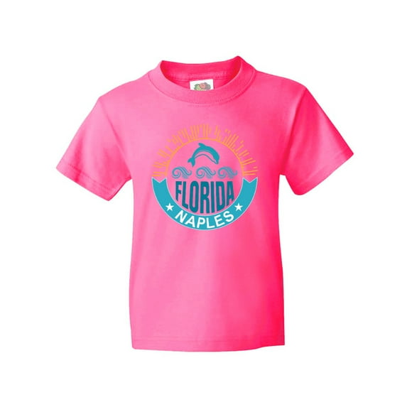 Inktastic Naples Florida Beach Vacation Youth T-Shirt