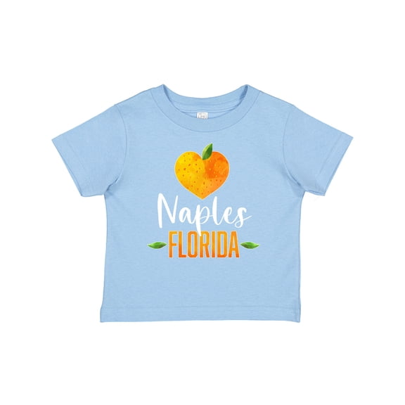 Inktastic Naples Florida Orange in Heart Boys or Girls Baby T-Shirt