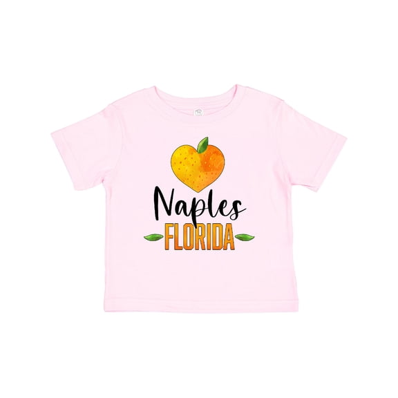 Inktastic Naples Florida Orange in Heart Boys or Girls Baby T-Shirt