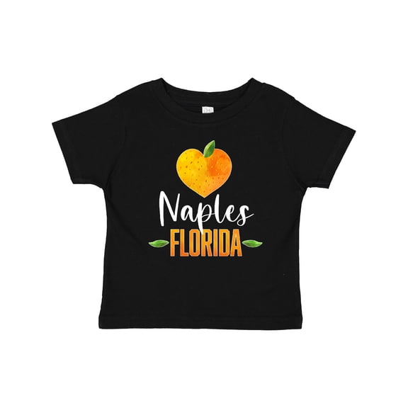 Inktastic Naples Florida Orange in Heart Boys or Girls Baby T-Shirt